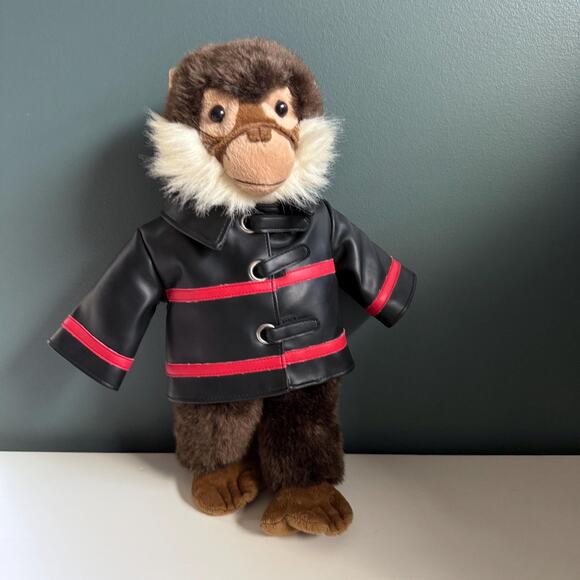 Vintage 2001 The Bear Factory Monkey Stuffed Animal Plush Toy - 14" T28 - Picture 6 of 10